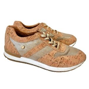 Rutz Walk In Leather Casual Cork Sneakers